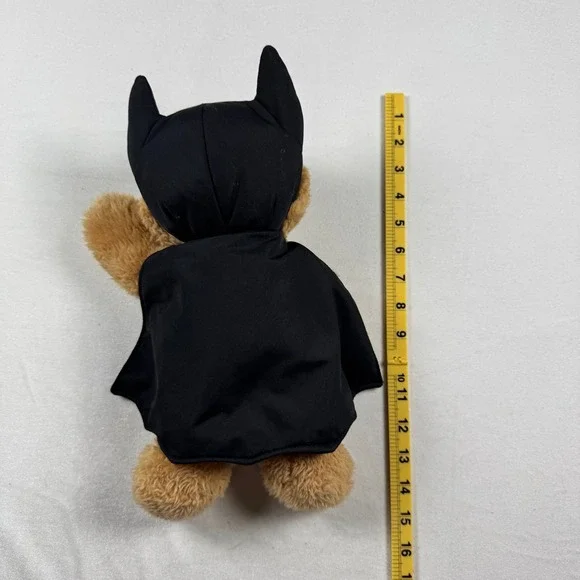 Gund DC Comics Batman Malone Teddy Bear Plush 4056393 Brown Black Grey 12" - Picture 9 of 9